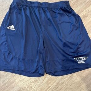 Adidas Men's UTEP Navy Blue Football Shorts